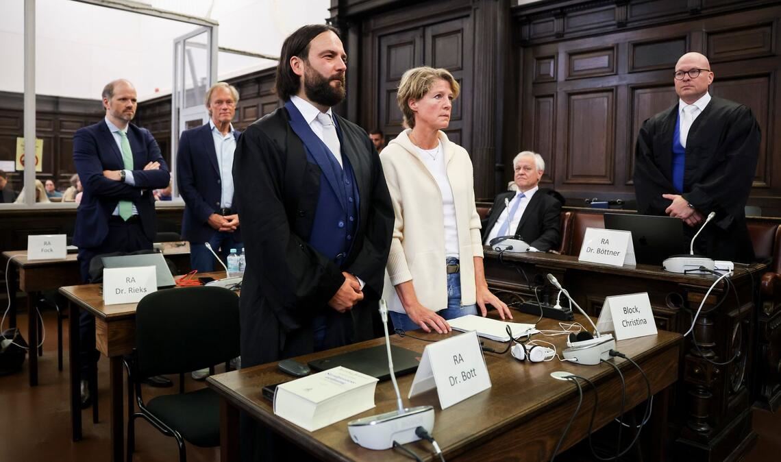 Christina Block soll den Auftrag zur Entführung gegeben haben.