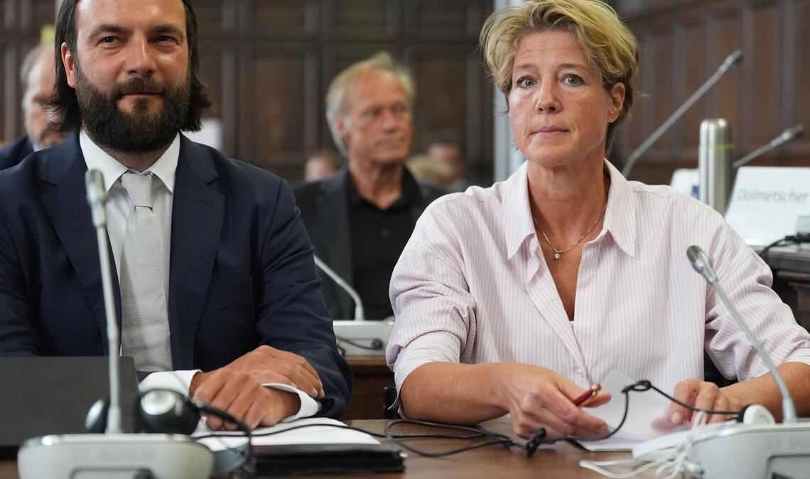 Christina Block soll die Entführung ihrer eigenen Kinder beauftragt haben.
