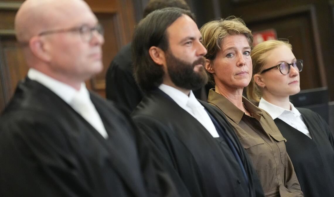 Angeklagter zu Entführung: Wollten Block-Familie helfen Christina Block soll laut Anklage den Auftrag zur Entführung gegeben haben.