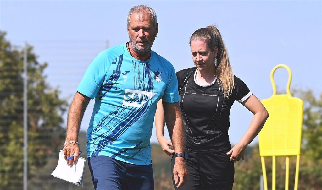 Cinja Lehmann hat mit Michael Wein nur kurz ein Trainerteam gebildet. Foto: Archiv/Schüller