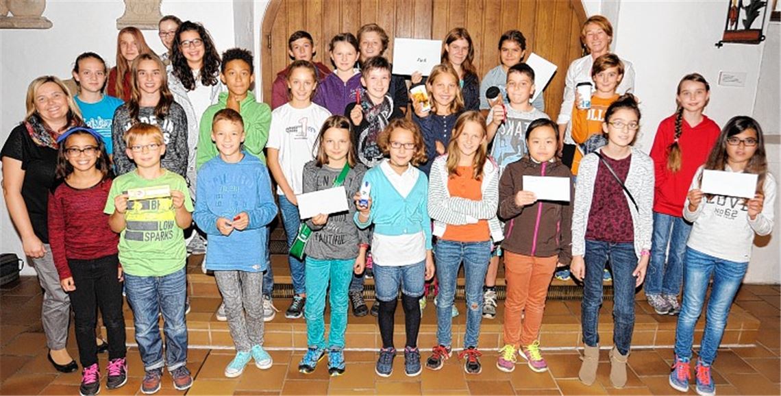 Stadtbibliothek belohnt fleißiges Lesen