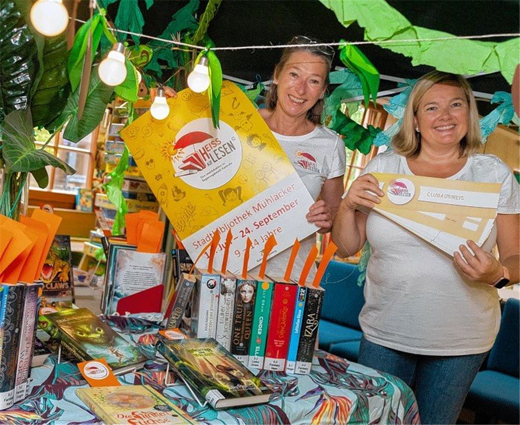 Stadtbücherei startet die Aktion „Heiß auf Lesen“