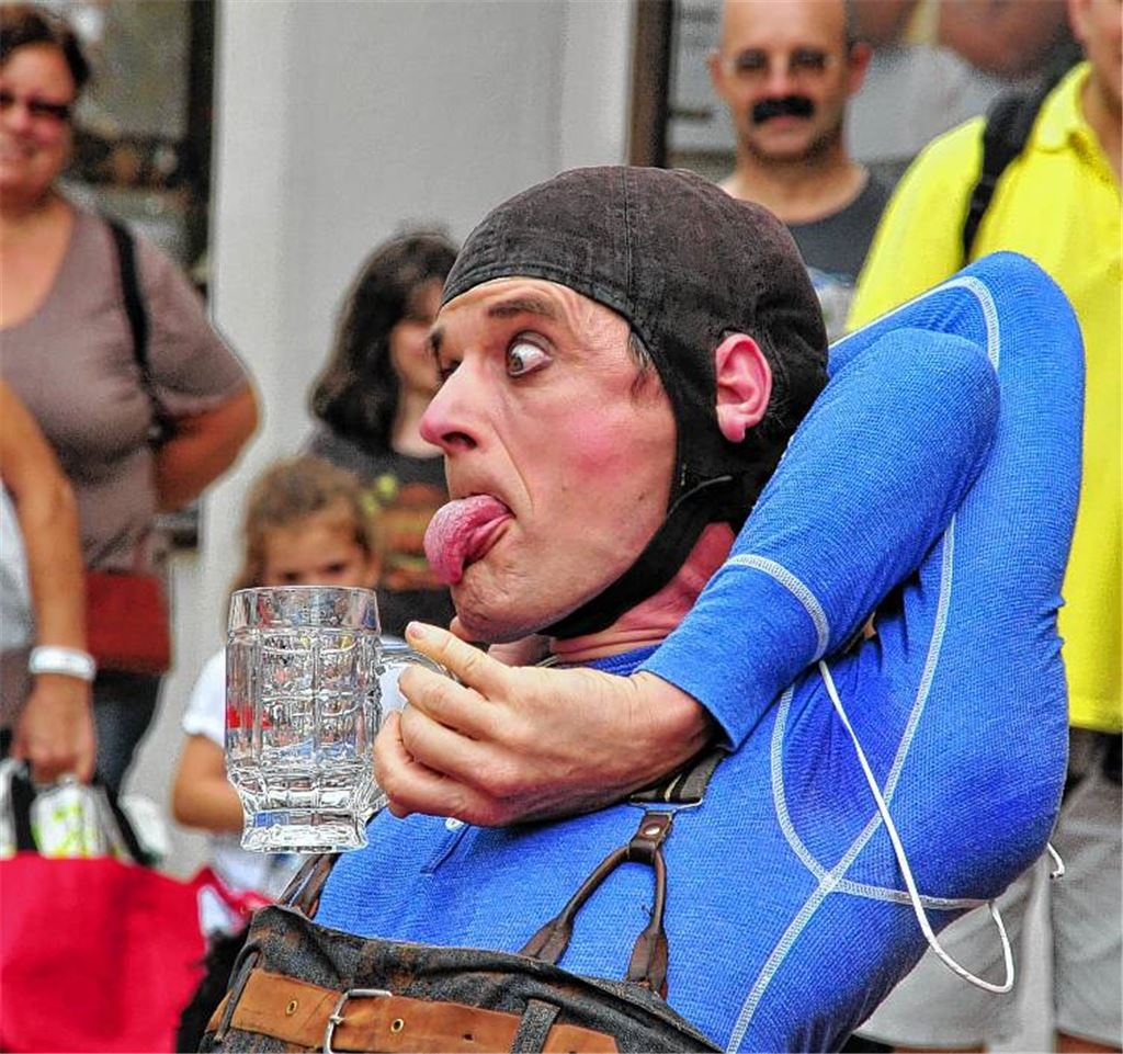 Clown und Akrobat: Barto. 