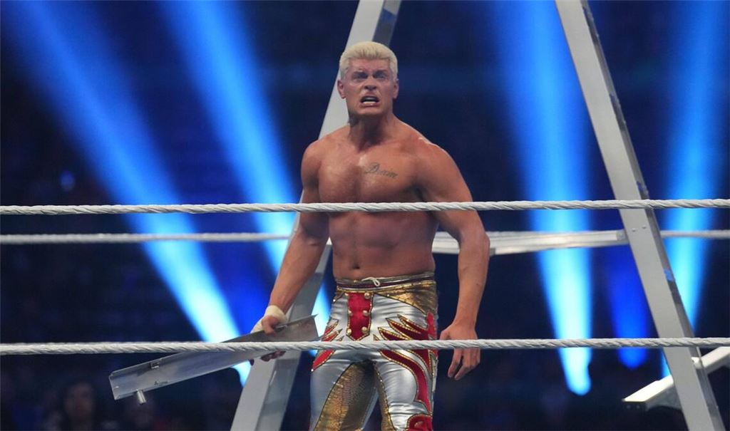 Cody Rhodes wird als Undisputed WWE Champion bei "Crown Jewel" im Ring gegen Seth Rollins im Ring stehen.