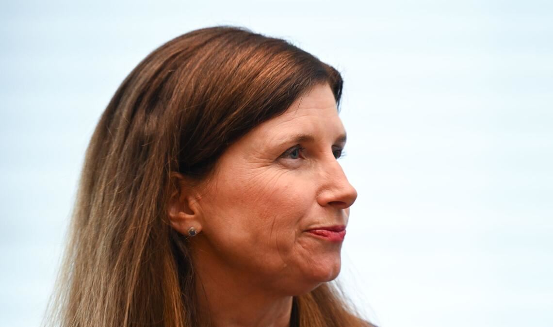 Commerzbank-Chefin Bettina Orlopp will die Eigenständigkeit des Frankfurter Dax-Konzerns verteidigen. (Archivbild)