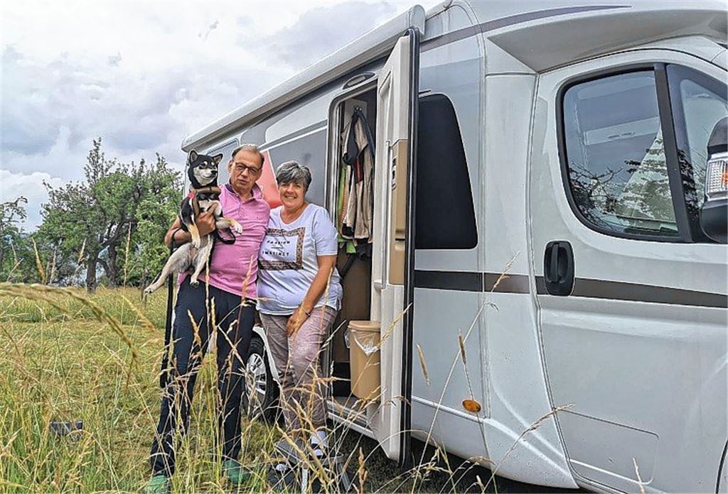 Wohnmobilisten entdecken Mühlacker