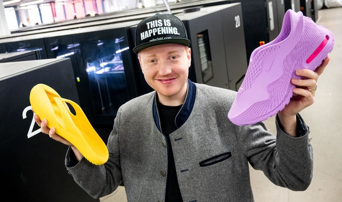 Cornelius Schmitt, CEO des Schuhherstellers Zellerfeld, liebt Sneaker.