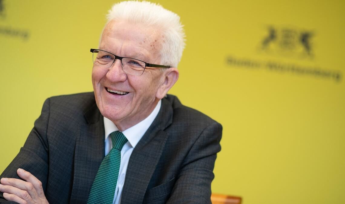 „,D’Aget haket, wenn’s daget‘ –  das ist schon ein grandioses Ding“ Ministerpräsident Winfried Kretschmann