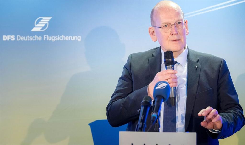 DFS-Chef Arndt Schoenemann verspricht sich viel von der Zusammenarbeit mit der Telekom und mit Hensoldt.