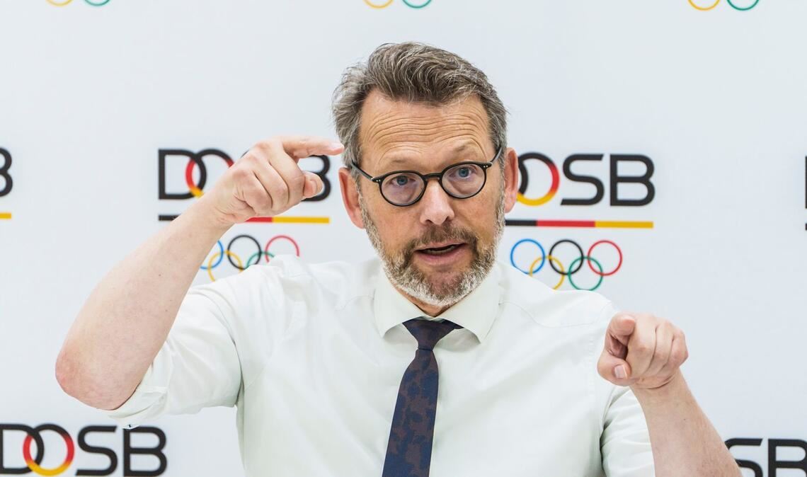 DOSB-Vorstandschef Otto Fricke fordert Augenhöhe für den organisierten Sport.