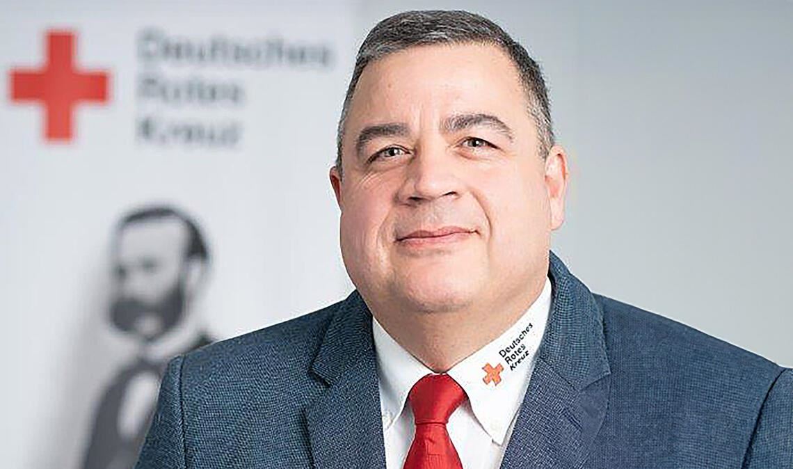 „Emotionaler Moment für alle Beteiligten“ DRK-Kreisgeschäftsführer Herbert Mann. Foto: privat