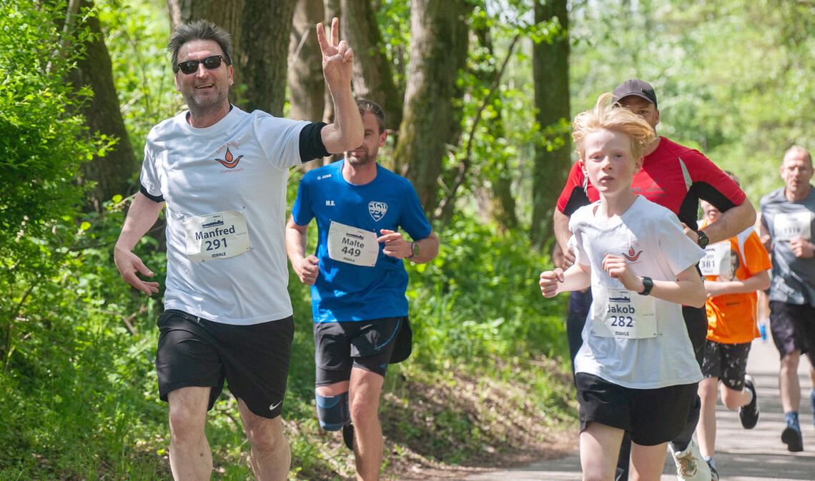 Da bleibt noch Zeit für eine nette Geste...