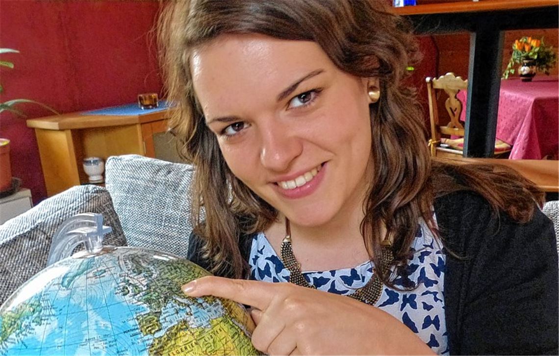 Da liegt ihre zweite Heimat: Carina Häußermann lebte fast ein Jahr lang in Ungarn.