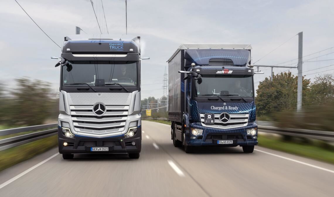 Daimler Truck will in Asien mit Toyota zusammenarbeiten. (Symbolbild)