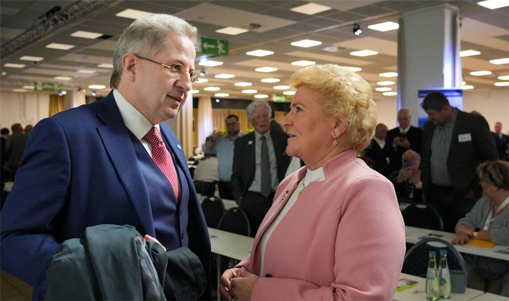 Damals noch Partner, heute erbitterte Gegner: Hans-Georg Maaßen und Sylvia Pantel. (Archivbild)