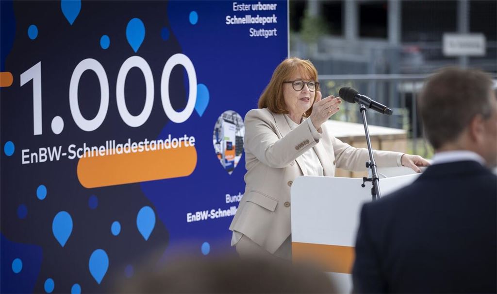 Damals war sie auch noch für Vertrieb zuständig: Rückert-Hennen bei einem Termin 2023
