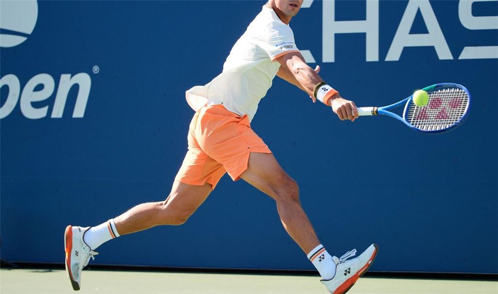 Daniel Altmaier konnte seine Partie gegen Alex De Minaur nicht zu Ende spielen.