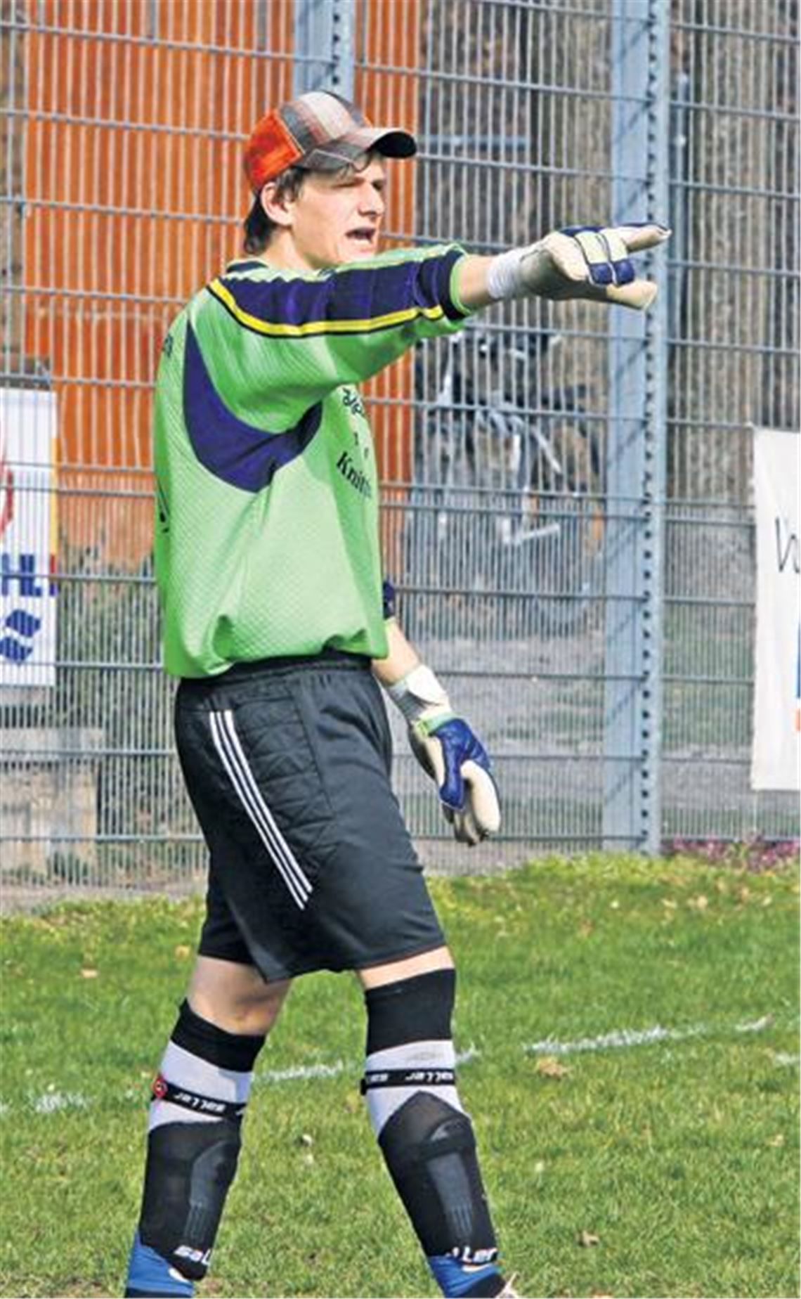Daniel Bickel steht seit der Winterpause im Tor des FV Knittlingen stabile Leistungen.
Foto: Eigner