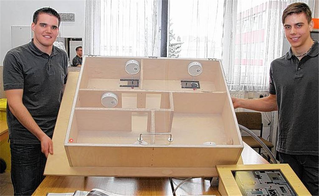 Daniel Blanc (li.) und Maximilian Geiger. 