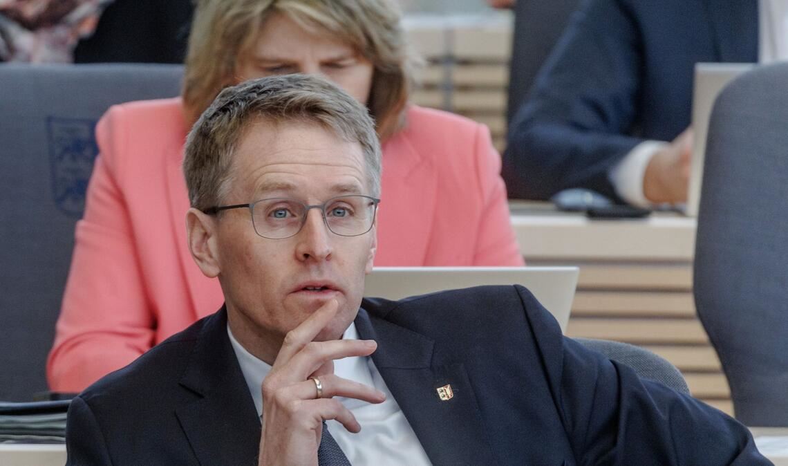 Daniel Günther (CDU), Ministerpräsident von Schleswig-Holstein.