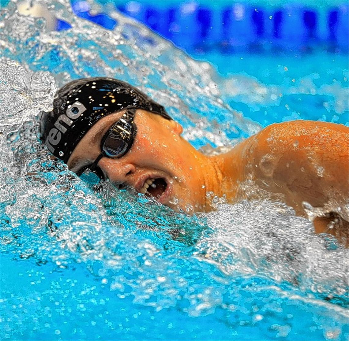 Daniel Pinneker trumpft auf. Foto: privat