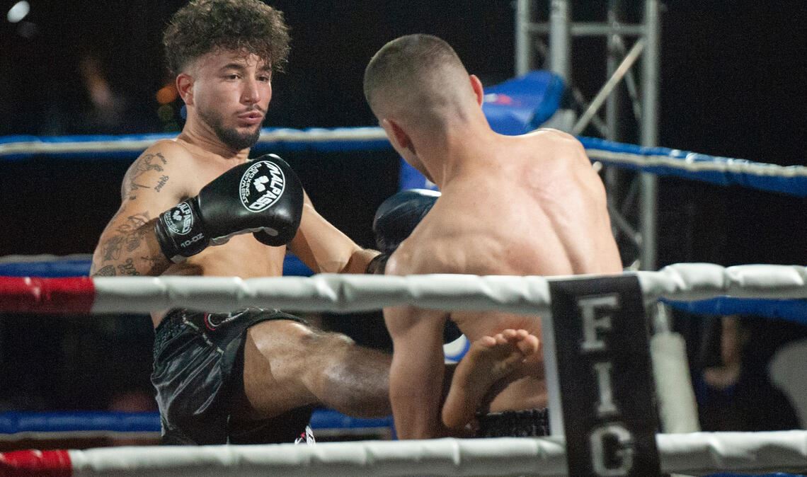 Danilo Weidenfeller vom Fightclub Illingen
