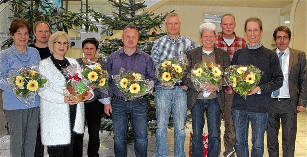 Dank an die Mitarbeiter