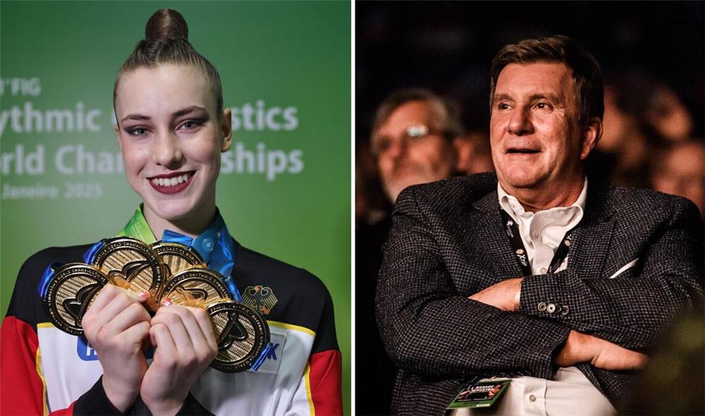 Darja Varfolomeev gewann bei der WM 2025 in Rio de Janeiro fünf Goldmedaillen. Für ihren Manager Klaus Kärcher ist sie eine Ausnahmeerscheinung.
