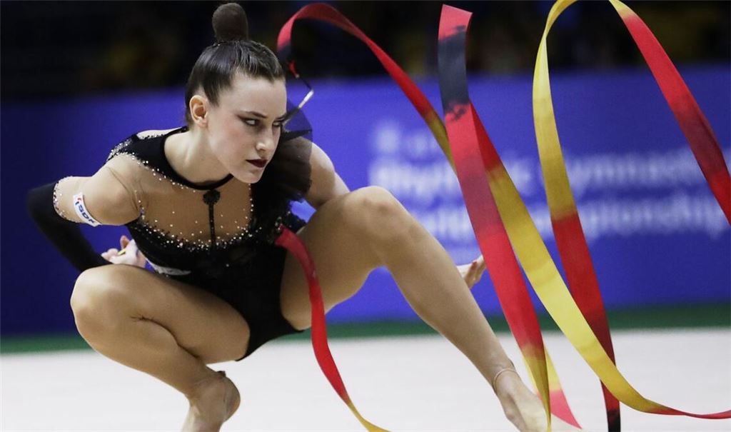 Darja Varfolomeev glänzt bei der Gymnastik-WM in Brasilien.
