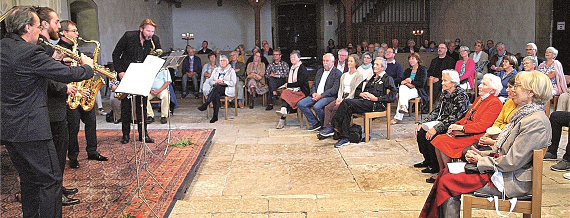Das Alliage Quintett beschließt die Konzertreihe in der Frauenkirche. Foto: Filitz