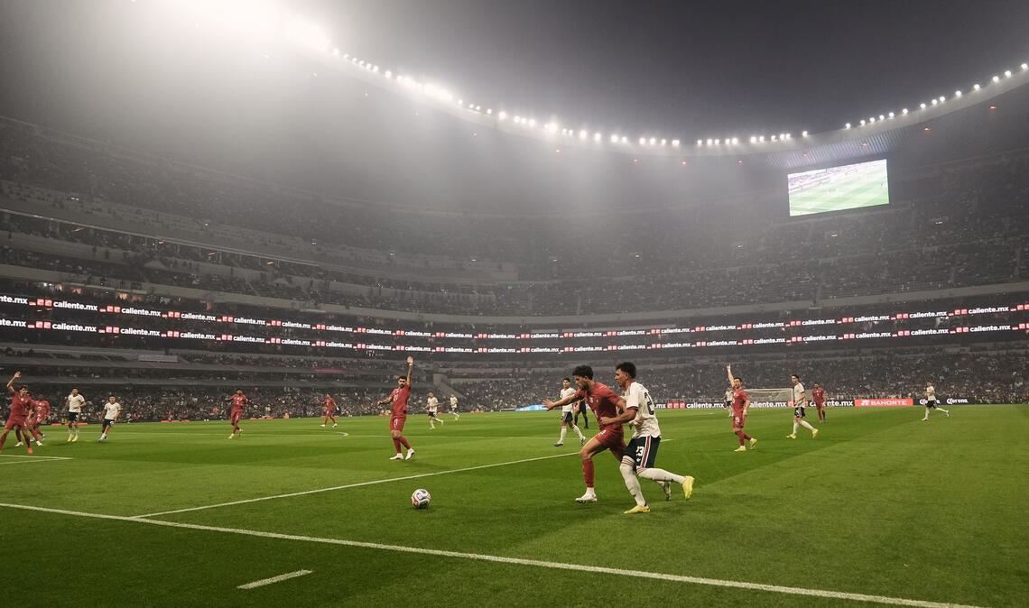 Das Aztekenstadion in Mexiko-Stadt war für Renovierungsarbeiten für mehr als zwei Jahre geschlossen.