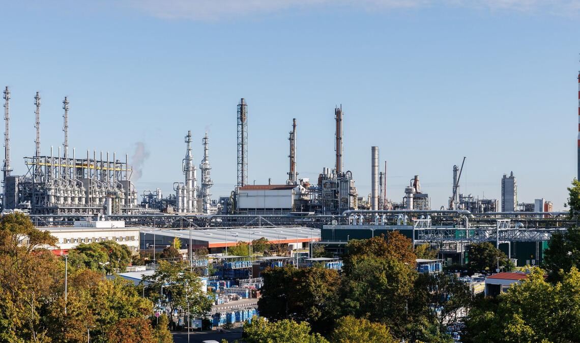 Das BASF-Stammwerk in Ludwighafen