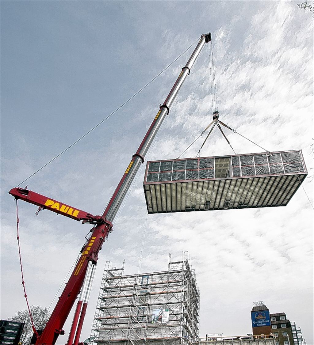 Das Best Western Queens Hotel wurde in modularer Bauweise erweitert. 