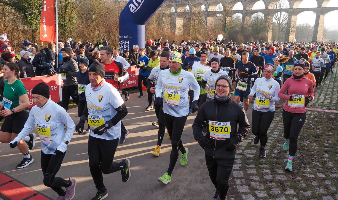 Das Bietigheimer Rennen ist der größte Silvesterlauf in Süddeutschland. Foto: Archiv
