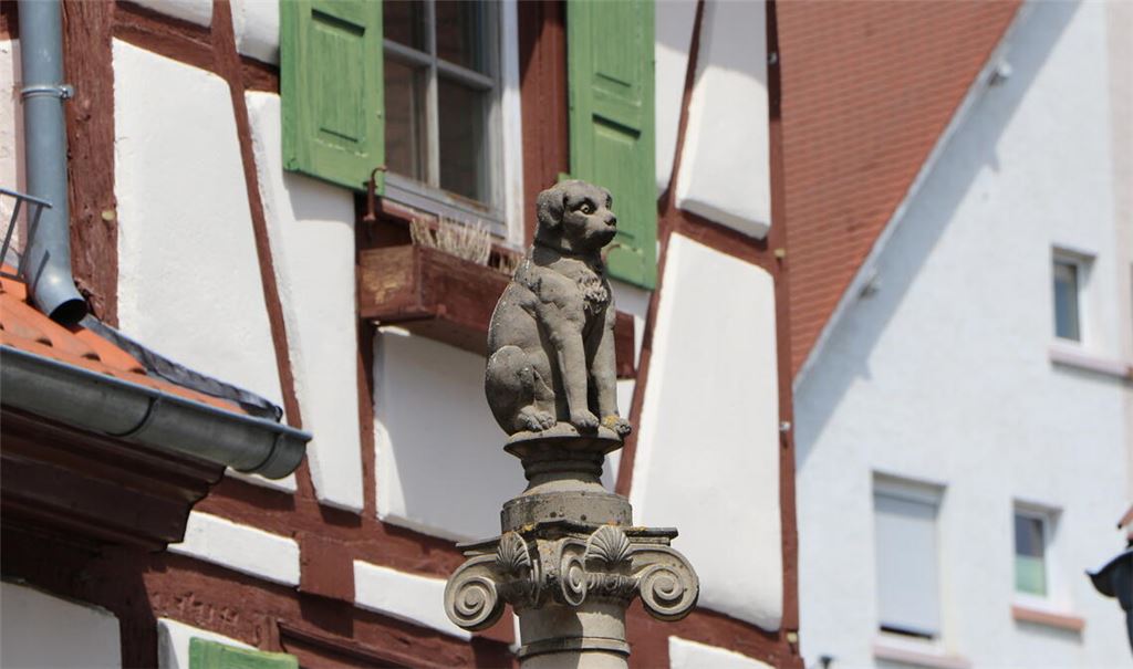 Das Brettener „Hundle“ ist ein sichtbarer Beweis dafür, wie in Bretten Geschichte gelebt und zelebriert wird. Der künftige Oberbürgermeister Nico Morast, selbst in Bretten geboren, möchte am nächsten Kapitel, das unter anderem von der Gartenschau in der Melanchthonstadt handeln wird, mitschreiben. Foto: Archiv