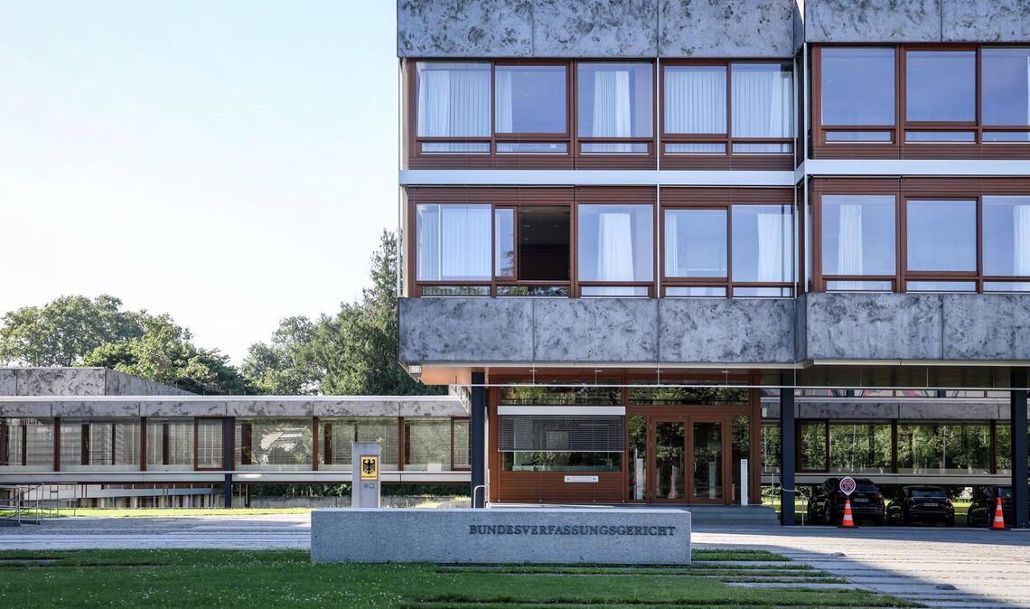 Das Bundesverfassungsgericht in Karlsruhe.