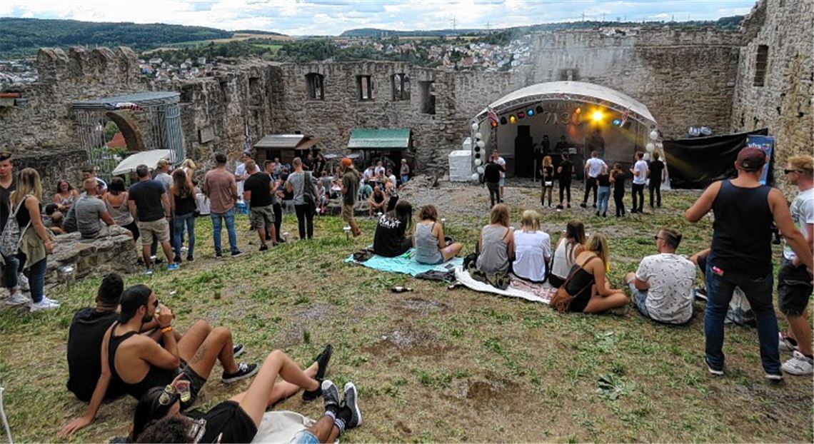Moderne Klänge erobern die Burg