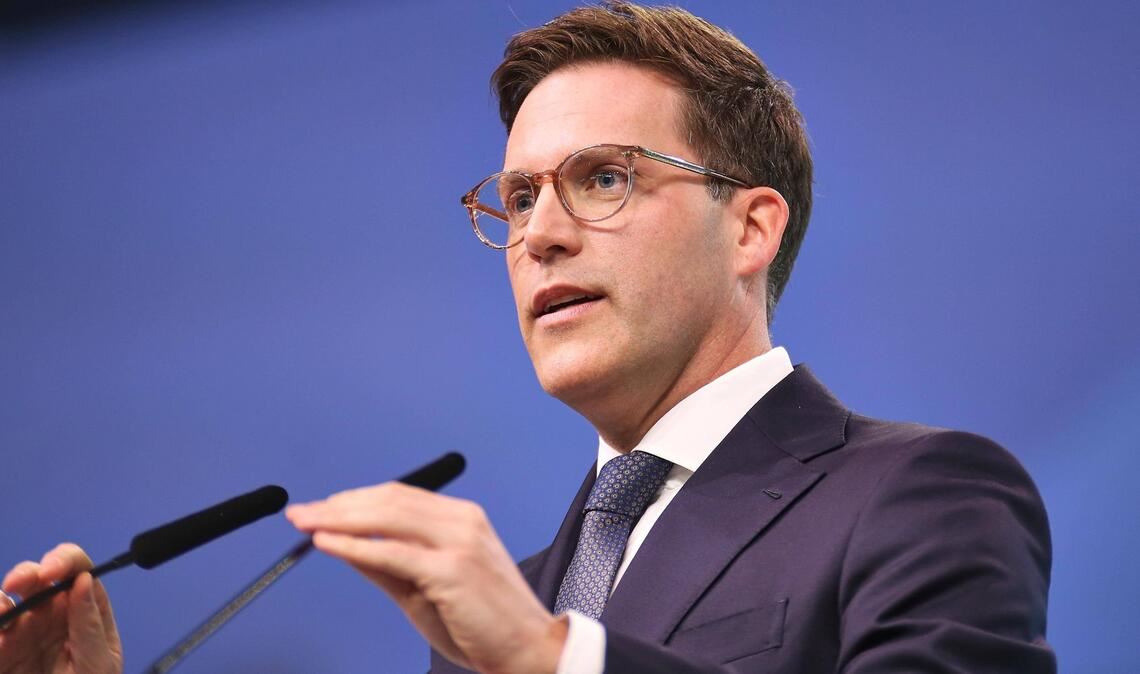 Das CDU-Ergebnis sei in den Umfragen „einigermaßen stabil“, sagt Hagel (Archivbild).