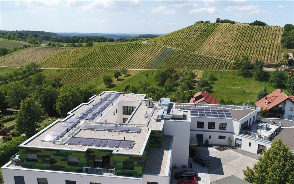 Das Dach des „Haus Zion“ in Sternenfels wird zur Stromerzeugung genutzt. Foto: privat
