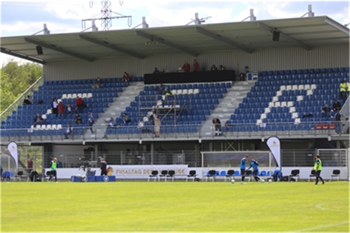 Das Derby gegen Nöttingen wird am kommenden Mittwoch im CfR-Stadion im Brötzinger Tal ausgetragen. Archivfoto: Huber