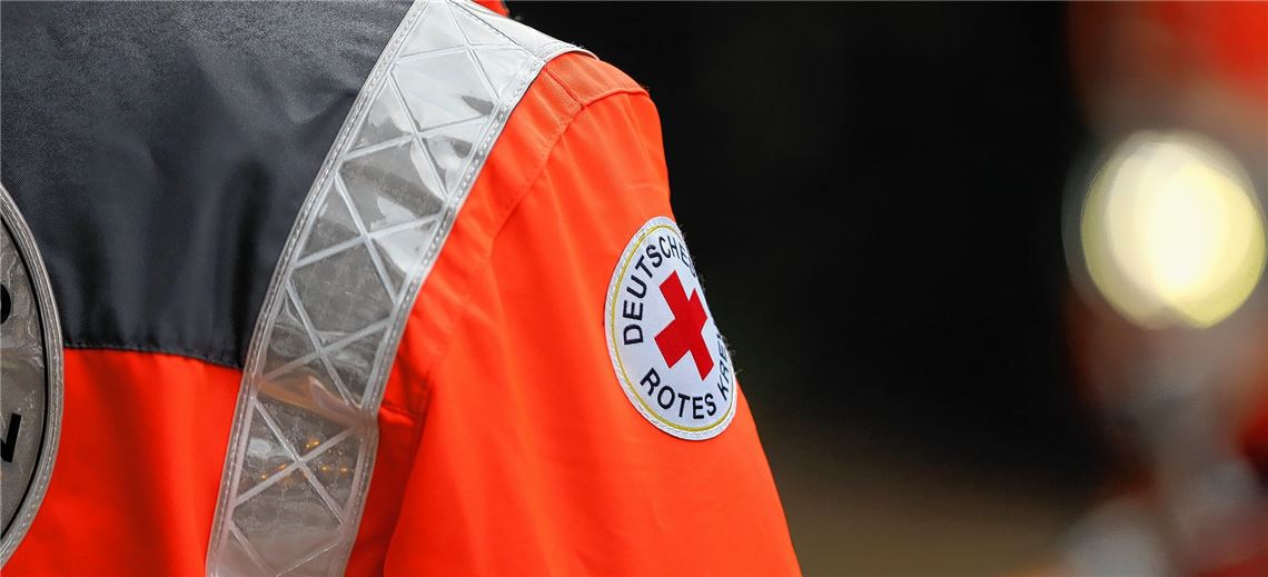 Das Deutsche Rote Kreuz ist für Menschen in Not da – auch in Zeiten der Corona-Krise. Patienten würden entsprechend den Regeln geschützt.Symbolbild: Huber