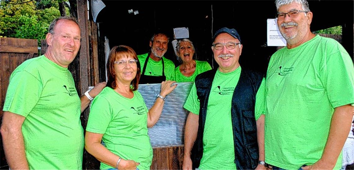 Die guten Geister tragen Grün