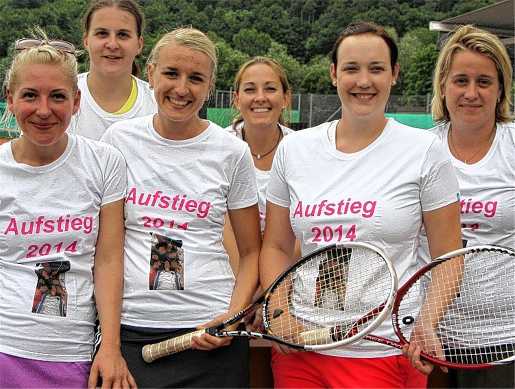 Das Enzberger Team mit Daniela Steudle, Tanja Riexinger, Melanie Schiewe, Bente Lorenzen, Viona Guwak, Daniela Koschlig (v.li.). Zum Kader gehören außerdem Jessica Steudle und Malanie Jaggy. Foto: Eigner