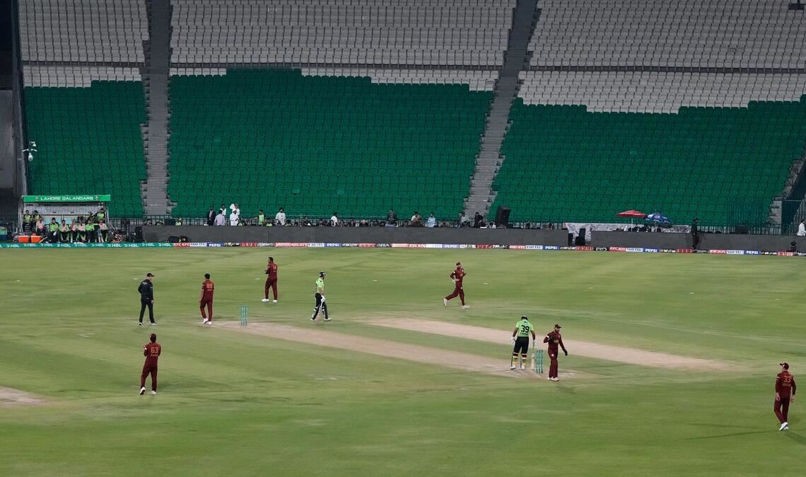 Das Eröffnungsspiel in Lahore findet ohne Publikum statt.