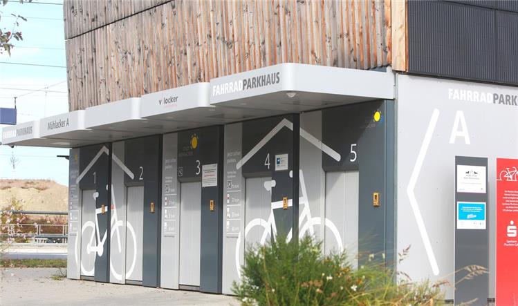 Tension surrounding bicycle parking garage ends