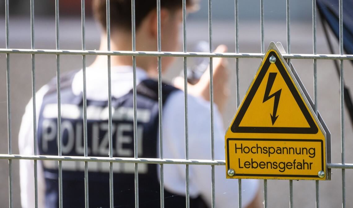 Das Feuer im Umspannwerk hatt einen großflächigen Stromausfall zur Folge.