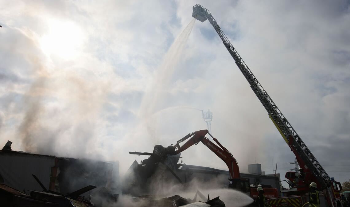 Das Feuer war in eine Disco in Kehl ausgebrochen.