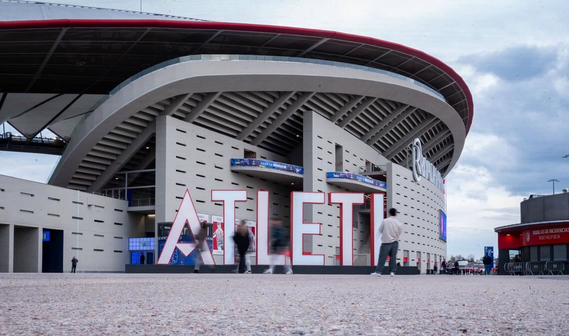 Das Finale der Champions League 2027 findet im Estadio Metropolitano in Madrid statt (Archivfoto).