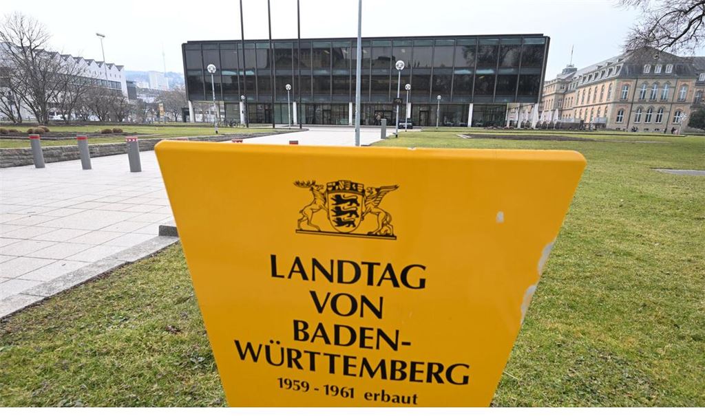 Das Gebäudes des Landtags von Baden-Württemberg.