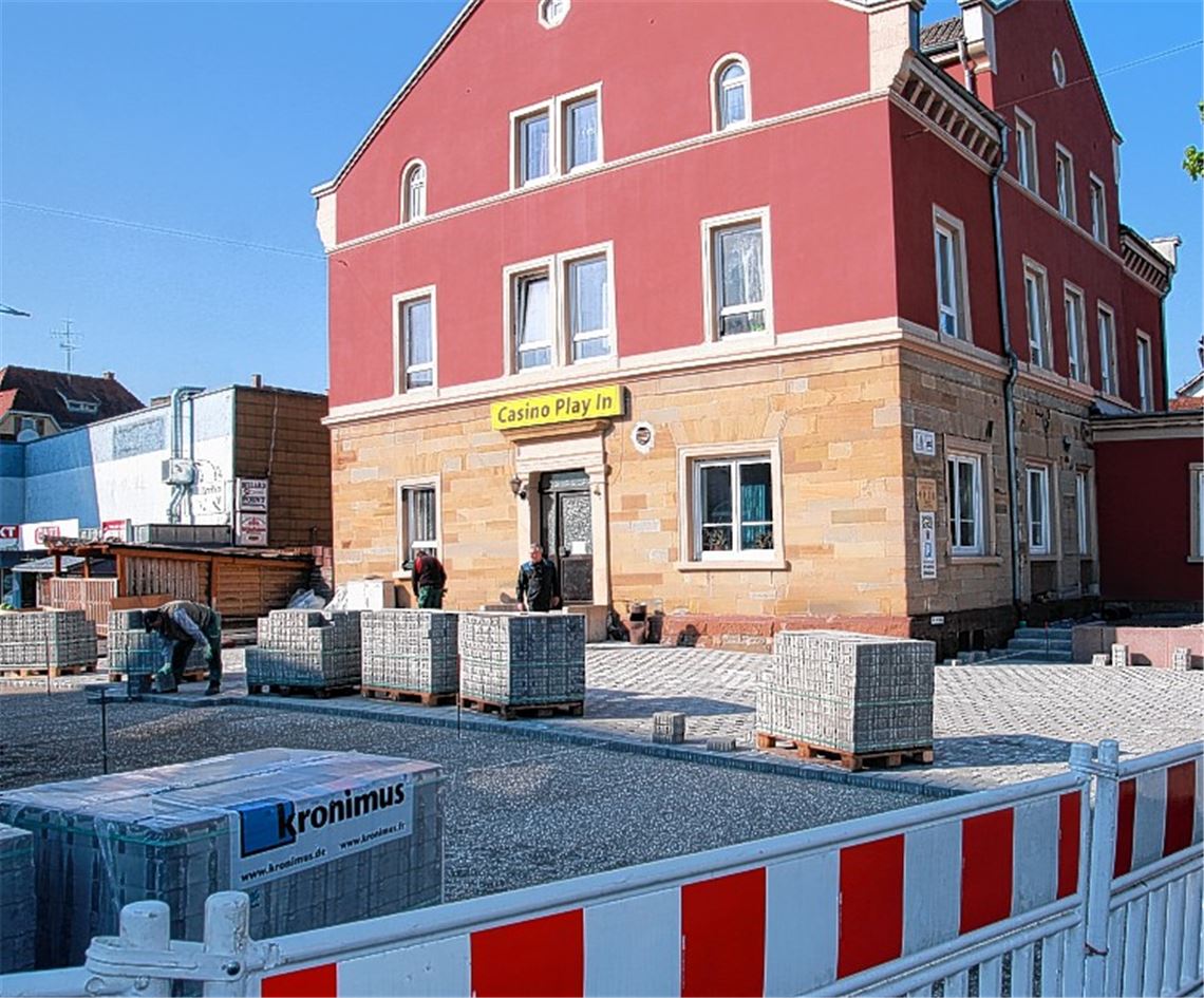 Das Gelände des Bahnhotels wird für die Gartenschau neu gestaltet.